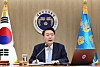 President Yoon Suk Yeol speaks in a Cabinet meeting held at the presidential office in Yongsan, central Seoul, on Tuesday. [YONHAP]