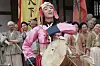 Lee as the effeminate street clown Gong Gil who captures the interest of the king in 'The King and the Clown' (2005) [CINEMA SERVICE]