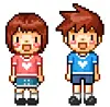 Users' personalized avatars dubbed 'minime.' [CYWORLD]