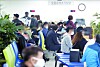 People wait at the employment service center in Seoul to apply for jobless benefits. According to the Ministry of Employment and Labor, payments disbursed to recipients last month increased by 34.6 percent on year. [YONHAP]