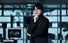 Ha Jung-woo, the head of Naver’s Future AI Center and one of Korea’s foremost AI experts, poses for a picture during an interview with the JoongAng Ilbo in Yeouido, western Seoul, on Feb. 6. [JOONGANG ILBO]