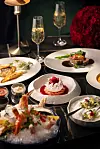 A couple's dinner course available on Valentine's Day at DoubleTree by Hilton Seoul Pangyo [DOUBLE TREE BY HILTON SEOUL PANGYO]