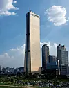 The Hanwha Life Insurance headquarters in Yeongdeungpo District, western Seoul. [HANWHA LIFE INSURANCE]