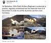 A tweet from the U.S. 2nd Infantry Division on Thursday described the Dec. 5-6 artillery drill as a routine training exercise. [SCREEN CAPTURE]