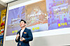 Scott Lee, divisional director of Legoland Korea Resort, speaks during a press conference on Wednesday at Korea Press Center in central Seoul on Wednesday. [LEGOLAND KOREA RESORT]