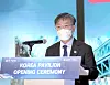 Yu Jeoung-yeol, commissioner general of the Korea Pavilion and President and CEO of Kotra, speaks during an opening ceremony of the Korea Pavilion at Expo 2020 Dubai on Oct. 1. [KOREA TRADE-INVESTMENT PROMOTION AGENCY]