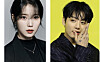 Singers IU, left, and Jungkook of boy band BTS [EDAM ENTERTAINMENT, JOONGANG ILBO]