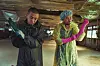 Chang-bok (played by Yoo Jae-myung), left, and Tae-in (played by Yoo Ah-in) work as a pair to dispose of the bodies of victims that are killed by hit men. [ACEMAKER MOVIEWORKS]