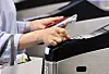 A person uses a card to get to the subway platform in Seoul Station on Sept. 1. [NEWS1]