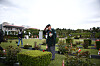 A Korean War veteran from Canada pays his respects to fallen compatriots during a ceremony held at the United Nations Memorial Cemetery in Busan on Tuesday, the 73rd anniversary of the Battle of Kapyong.