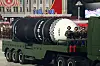A new submarine-launched ballistic missile (SLBM), the Pukkuksong-4A, unveiled by North Korea in its parade in October. [NEWS1]