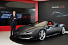 Dieter Knechtel, president at Ferrari Far East and Middle East Hub, poses with the 296 GTS sports car. [FERRARI]