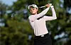 Minjee Lee of Australia plays her iron during the first round of the Walmart NW Arkansas Championship Presented by P&G at Pinnacle Country Club on Sep. 23 in Rogers, Arkansas. [AFP/YONHAP]
