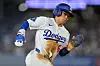 Los Angeles Dodgers second baseman Kim Hye-sung rounds the bases against the Athletics during the second inning of the game at Dodger Stadium. [REUTERS/YONHAP]