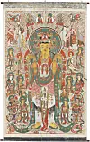 The hanging scroll painting of Rocana Buddha from Sinwon Temple, which is National Treasure No. 299, is being exhibited at the National Museum of Korea for the first time. [NATIONAL MUSEUM OF KOREA]