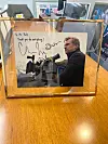 A signed picture of director Christopher Nolan after his movie 'Interstellar' (2014) gathered over 10 million audience members. [PARK HYO-SUNG]