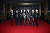 BTS poses for photos for the 2021 Billboard Music Awards on Monday, Korean time. [BIG HIT MUSIC]