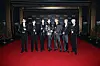 BTS poses for photos for the 2021 Billboard Music Awards on Monday, Korean time. [BIG HIT MUSIC]
