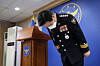 National Police Agency Commissioner General Kim Chang-yong offers an apology for the police's failure to prevent the death of a young child allegedly abused by her adoptive parents on Wednesday.  [YONHAP]