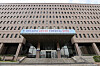 The Ministry of Justice headquarters in Gwacheon, Gyeonggi, on Friday. [YONHAP]
