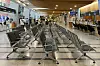 An empty waiting area at Severance Hospital in western Seoul on Thursday, when the medical professors started their indefinite strike [NEWS1]
