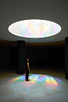 Korean artist Kimsooja's ″To Breathe, 2021″ is installed on the ceiling of the rotunda of the renovated Leeum Museum of Art, which will reopen on Friday. [KIMSOOJA STUDIO]