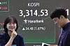 A screen in Hana Bank's trading room in central Seoul shows the Kospi closing on Sept. 10. [NEWS1]