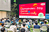 GS Group and LlamaIndex hold an event to share global AI trends at the GS Tower in southern Seoul on Thursday. [GS GROUP]