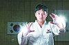 Judoka Lee Joon-hwan poses for a photo during an interview with the JoongAng Ilbo at the Yong In University in Yongin, Gyeonggi on July 20. [JOONGANG ILBO]