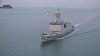 The new Cheonan frigate arrives the port of the South Korean Navy’s 2nd Fleet on Saturday. [YONHAP]