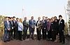 Ambassador of Denmark to Korea Svend Olling, center right, and participants of the Denmark-Korea Hospital Alliance celebrate its launch with a seminar at the Danish diplomatic residence in Seoul on Wednesday. The alliance was launched by the Embassy of Denmark to promote collaboration among major hospitals in Denmark and Korea. [EMBASSY OF DENMARK IN KOREA]