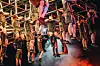 Contestants on the first season of reality competition series “Physical: 100” (2023) compete in an endurance challenge in this still. [NETFLIX]