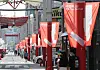 Film Street in Gosa-dong, Jeonju, two days after the 21st Jeonju International Film Festival kicked off on May 29, 2020. [YONHAP]