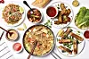 Five different dishes available as meal kits from the Asean Culture House. [THE KOREA FOUNDATION]