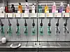 At refill stores, customers can bring in plastic containers they already own and fill them back up with products, paying per liter. [YOO JI-YOEN]