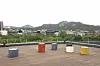 Ceramic artist Kim Yik-yung’s pentagonal ceramic stools [SEOUL MUSEUM OF CRAFT ART]