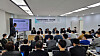The Game Rating and Administration Committee (GRAC) holds a press conference at the committee’s office in western Seoul on Thursday. [YOON SO-YEON]