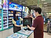 Models inside a GS25 convenience store. [GS RETAIL]