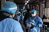 A Covid-19 testing center in Songpa District, western Seoul on Monday [NEWS1]