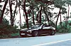 The Mercedes-Benz CLE 200 Cabriolet with its roof down and its Aircap wind deflectors enabled. [CHO YONG-JUN]