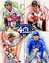 Clockwise from top left: Jeon Jun-ho, Lee Soon-chul, Park Jin-man and Jeong Keun-woo.  [KBO]