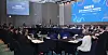 KCCI Chairman Chey Tae-won gives opening remarks at the annual meeting held in Busan on Friday. [NEWS1]