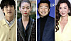 From left to right, Jin of K-pop boy band BTS, actor and model Hoyeon, actor Simu Liu, and actor Michelle Yeoh, named on South China Morning Post's ″Asian Icons of the Year″ list announced Thursday. [SCREEN CAPTURE]