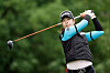 Kim A-lim plays her shot from the second tee during the final round of the Chevron Championship at The Club at Carlton Woods in The Woodlands, Texas on Sunday. [AFP/YONHAP]