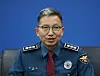 Woo Jong-soo, who was named the new head of the National Office of Investigation, holds a press conference at the Gyeonggi Nambu Provincial Police Agency, in Suwon, Gyeonggi, on Monday. [NEWS1]