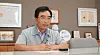 SEC CEO Kim Jong-hyun speaks at the company's headquarters in Suwon, Gyeonggi, on Aug. 26. [JEON TAE-GYU]