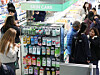 Customers shop at an Olive Young store in Seoul in November [YONHAP]