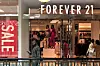 Shoppers enter a Forever 21 fashion retail store at the King of Prussia mall in King of Prussia, Pennsylvania, Sept. 30, 2019. [REUTERS]