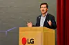 LG Chem Vice Chair and CEO Shin Hak-cheol gives an opening speech at the annual general meeting earlier in the year. [LG CHEM]