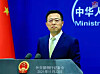 Zhao Lijian, spokesperson for China's Foreign Ministry, speaks at a regular press conference on Tuesday. [CHINESE FOREIGN MINISTRY]